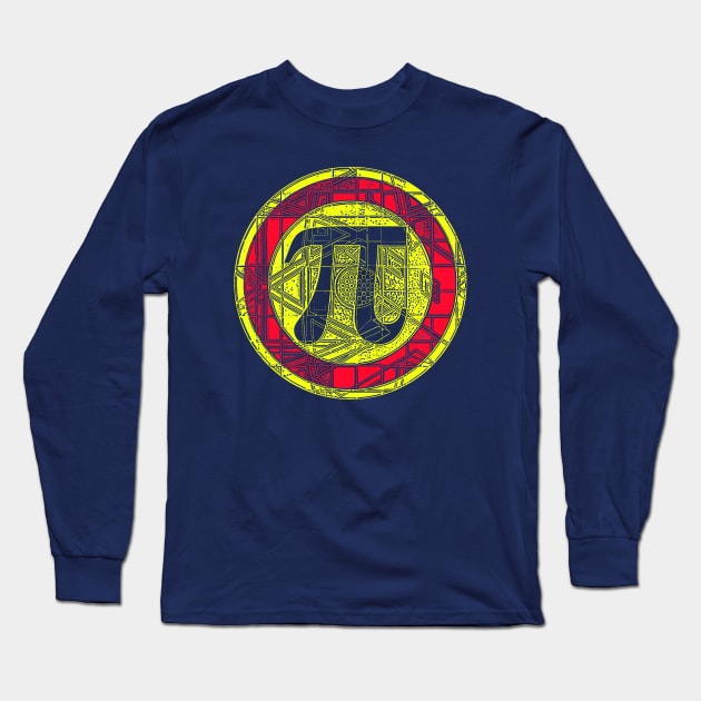 Pi Day Rounds RY Long Sleeve T-Shirt by Mudge